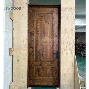 ドアクラシックベニヤ表面仕上げオークマホガニー無垢材 - Product Image 3