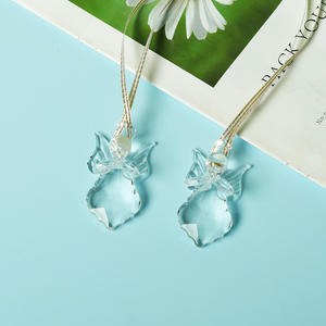Small Cute <b>Crystal</b> Glass Angel Ornament Christmas <b>Tree</b> Decoration <b>Crystal</b> Christmas Gifts - Product Image 5