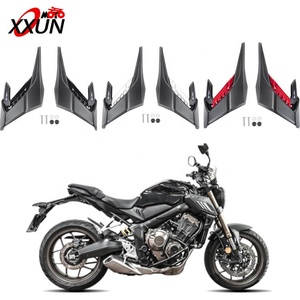 XXUN-Kit de carenado para motocicleta, cubierta de Panel lateral de ala, marco de capó, accesorios para Honda <span class=keywords><strong>CB</strong></span> <span class=keywords><strong>650R</strong></span> <span class=keywords><strong>CB</strong></span>-<span class=keywords><strong>650R</strong></span> CB650R 2013-2018 - Product Image 1