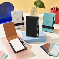 Multifunktionales Einzigartiges Geschenk Lasergravierter Kunstleder Mini-Taschennotizblock Personalisierter Maßgefertigter Wasserdichter Notizblock