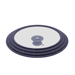 Coperchio pentola, coperchio pentola, universale, <span class=keywords><strong>silicone</strong></span>, vetro temperato, sostituzione <span class=keywords><strong>coperchi</strong></span> multiuso per alluminio acciaio inossidabile Cookwa 4mm - Product Image 4