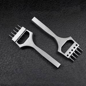 Tali Kulit Multi Spesifikasi, Alat Pelubang Tali Jam Tangan <span class=keywords><strong>Oval</strong></span> Datar 6.5 Jarak 5 Lubang - Product Image 4