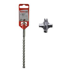 FISCHER - 549953 Perceuse à percussion avec quatre arêtes de coupe Quattric - EAN 4048962306897 FORETS METAL DRILL BITS - Product Image 1