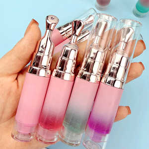 Gloss à lèvres végétalien mignon avec tête de massage, gloss à lèvres en petite série, marque privée, finition ultra brillante, à base de plantes - Product Image 2
