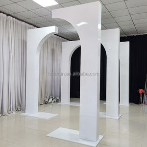 Furun fabrika özel düğün kemer yüksek yük taşıma kapasitesi çiçek standı kolye işık destek zemin olay parti dekor - Product Image 5