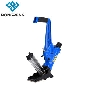 RONGPENG 4518 высококачественный пневматический пистолет 2-в-1 для напольного покрытия пневматический гвоздь L-Cleat 70-110psi - Product Image 5