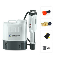 Pulvérisateur à dos électrostatique 20L, pulvérisateur agricole, pompe à brouillard, souffleur de brume avec fonction ultraviolette
