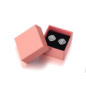 RINNTIN JB06礼品盒定制珠宝包装Embalaje Para Joyeria多色纸珠宝盒首饰盒包装 - Product Image 3