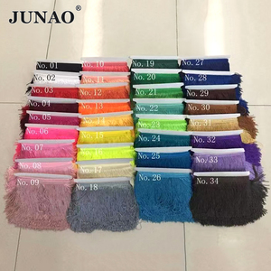 10 mét hai dây mã hóa 20cm dài Neon màu Chinlon ren TRIM Ribbon may rìa tua cho Latin ăn mặc quần áo sân khấu - Product Image 6