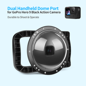 SHOOT Puerto Domo <span class=keywords><strong>de</strong></span> PC Impermeable para <span class=keywords><strong>GoPro</strong></span> Hero 13, <span class=keywords><strong>Carcasa</strong></span> para Buceo Submarino para Accesorios <span class=keywords><strong>de</strong></span> <span class=keywords><strong>GoPro</strong></span> 12/11/10/9 - Product Image 4
