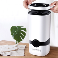 Humidificateur d'air 4.5L à remplissage par le haut Humidificateur diffuseur d'huiles essentielles à écran LCD Humidificateur à ultrasons à télécommande