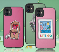 Coque personnalisée 2D en TPU+PC anti-chute et antichoc avec logo imprimé sur mesure pour iPhone 18, 18 Pro, 18 Pro Max, 17, 17 Pro Max, 16, 15, 14, 13, 12