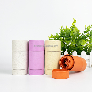75ml màu sắc rỗng sinh thái phân hủy sinh học rơm lúa mì xoắn lên khử mùi container Stick ống tròn bao bì chai - Product Image 3