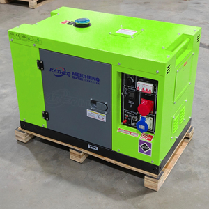 Generatore <span class=keywords><strong>Inverter</strong></span> Diesel Silenzioso Portatile Monocilindrico <span class=keywords><strong>5000</strong></span> Watt 8kva 12kva 15kva Alternatore Generador Electrico 10kva - Product Image 2