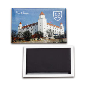 Magnete da <span class=keywords><strong>Frigo</strong></span> in Metallo Parlante 80*53mm 90*65mm Design Personalizzato Souvenir di Viaggio Produzione all'Ingrosso - Product Image 3