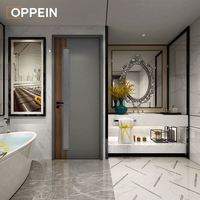 Portes intérieures en bois massif pour maison, design d'intérieur moderne OPPEIN