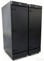 Armoire insonorisée pour réseau 37U, rack de serveur 19 pouces, indice de protection IP20, acier SPCC avec revêtement en poudre