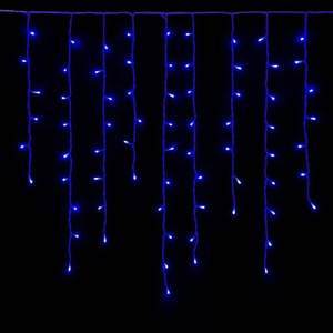 Guirlande lumineuse Gloca 200 LED 5m x 30-70-40-60cm, lumière bleue, fil blanc, étanche IP65, décoration de Noël - Product Image 1