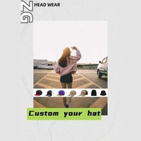 Logotipo personalizado y gorra de malla de color con bordado 3D, parche tejido de cuero y goma Fábrica de sombreros de gorra de conductor de camión chino