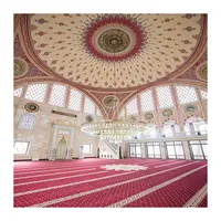 मुस्लिम मोटी प्रार्थना गलीचा आलीशान तकिया प्रार्थना चटाई मस्जिद प्रार्थना कालीन
