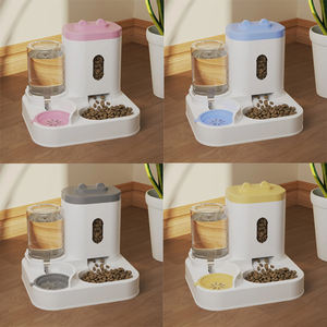 Yerçekimi otomatik köpek kedi maması besleyici ve kapalı küçük orta kediler köpekler için su sebili <span class=keywords><strong>Pet</strong></span> kendini besleyici - Product Image 4