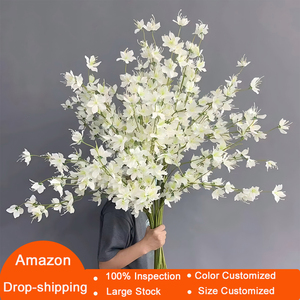 Fiore Artificiale di Magnolia 3D di Alta Qualità in Seta per Matrimoni, Natale, Decorazioni per la Casa e Accessori per Fotografia - Product Image 2