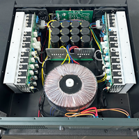 2*1100W Profesyonel Güç Amplifikatörleri, Sınıf 3uH, KTV'lerde Açık Hava Sahne Ses Sistemleri için Uygundur.