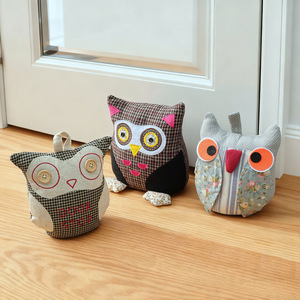 Butée de porte hibou 3D au design artistique, à poser au sol, article de décoration intérieure - Product Image 3