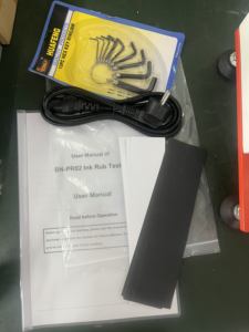 BN-PR02 स्याही डीकोलाइज़ेशन टेस्ट मशीन स्याही रब टेस्टर - Product Image 3