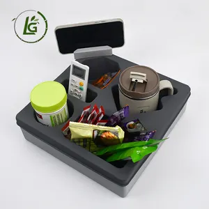 Legend New Arrival couch buddy organizer console cup snack holder caddy coaster bamboo couch cup holder tray for daily use