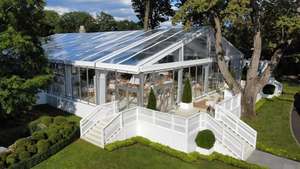 Tente de réception transparente de grande qualité, cadre en aluminium sur mesure, tentes de luxe pour mariages et événements en plein air, capacité 99-1000 personnes, PVC ignifuge - Product Image 6