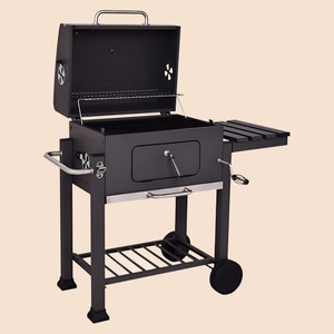 Grill Barbecue Poulet Grill <span class=keywords><strong>Weber</strong></span> Kebab Grill Barbecue Grill en acier inoxydable Chauffage rapide Couverture de barbecue pour la cuisson de la viande - Product Image 2