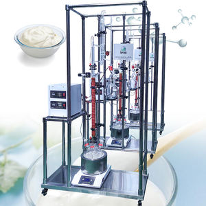 Tour de distillation en verre sphérique 1L avec composant de noyau alimenté par moteur à serpentin de refroidissement électrique - Product Image 4