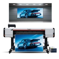 Impresora UV LOCOR de Rollo a Rollo de 1.6m y 1.8m Máquina de Impresión UV de Gran Formato con Tinta Blanca y Cabezal XP600 I3200 I1600