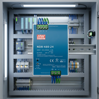 Alimentation industrielle à découpage MEAN WELL NDR-480-24 AC-DC 480W 24V20A sur rail DIN, garantie 3 ans, la 48e loi de la puissance