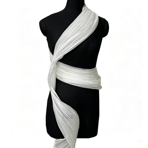 <span class=keywords><strong>Tissu</strong></span> en dentelle française spirale <span class=keywords><strong>3D</strong></span> élégant et écologique avec broderie pour robes de mariée, tenues de soirée, sacs et chaussures - Product Image 5