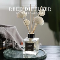Diffuseur de parfum à bâtonnets en fibre blanche, marque privée, luxe, pour hôtel et décoration intérieure, vente en gros usine
