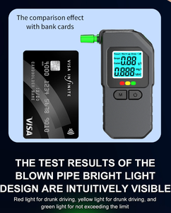 Новый Алкотестер ручной детектор выдувного типа S + профессиональный алкотестер - Product Image 4