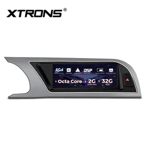 XTRONS 8.8 inç android 11 araba radyo dokunmatik ekran Audi A5 kablosuz carplay dünya çapında 4G araba video