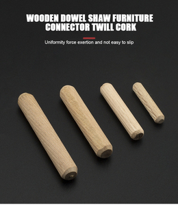 Ren bằng gỗ thanh Dowel gỗ Dowel thẳng rãnh pins Dowel Mini sửa chữa - Product Image 6