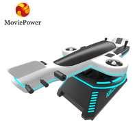 Nuevo Simulador de Vuelo VR 9D con Rotación de 360/720 Grados, Plataforma de Movimiento, Simulador de Montaña Rusa, Juego VR 9D