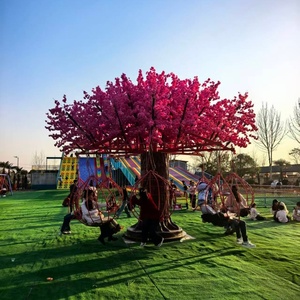 <span class=keywords><strong>Altalena</strong></span> Commerciale da Esterno <span class=keywords><strong>a</strong></span> Forma di Albero di Ciliegio, Simulazione Rosa, per Parchi Divertimento - Product Image 3