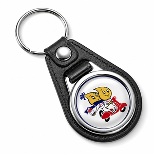 <span class=keywords><strong>Llavero</strong></span> de Metal Personalizado por el Fabricante, con Letras de Esmalte Duro Chapadas en Oro, Color Personalizado, Sublimación en Blanco - Product Image 5