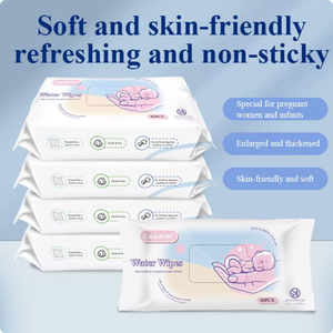 Оптовая продажа, 100% биоразлагаемые детские влажные салфетки, натуральные органические мягкие экологически чистые для путешествий - Product Image 6