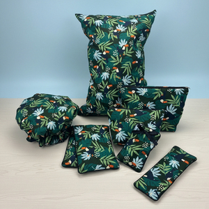 Sacchetto da guardaroba in cotone stampato <span class=keywords><strong>per</strong></span> uso domestico, impacco caldo e <span class=keywords><strong>freddo</strong></span> con semi di lino e lavanda, scaldacollo, pochette <span class=keywords><strong>per</strong></span> il trucco - Product Image 6