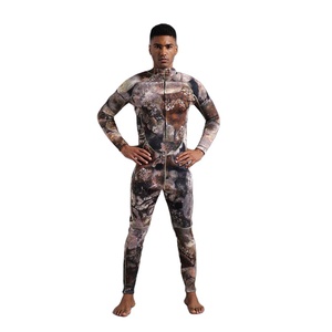 <span class=keywords><strong>Combinaison</strong></span> de camouflage décontractée pour femmes, taille L 5mm, tenue de natation à fermeture éclair, manteau OEM, 1mm - Product Image 1