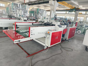 Máquina automática de fabricación de bolsas de compras de camisetas de corte térmico de doble canal - Product Image 6