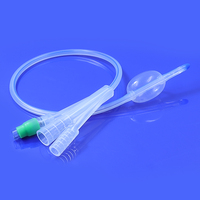 Cathéter urétral thermométrique personnalisé, cathéter de Foley en silicone jetable avec capteur de température