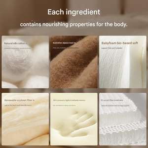 Colchón de Muelles Independientes Hecho a Mano con Fibra de Soja y Seda Natural de Estilo Moderno Directo de Fábrica para Hoteles y Hogares - Product Image 3