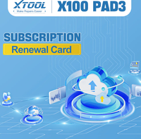 Servicio de Actualización de Software de Un Año para XTOOL X100 PAD3 (Solo Renovación de Suscripción)